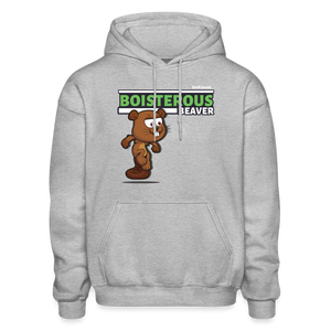 
            
                Load image into Gallery viewer, Boisterous Beaver Character Comfort Adult Hoodie - heather gray
            
        