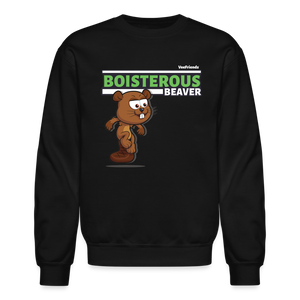 
            
                Load image into Gallery viewer, Boisterous Beaver Character Comfort Adult Crewneck Sweatshirt - black
            
        