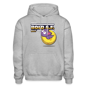 
            
                Load image into Gallery viewer, Bold A.F. Bat Character Comfort Adult Hoodie - heather gray
            
        