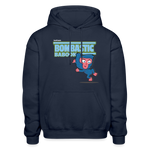 Bombastic Baboon Character Comfort Adult Hoodie - navy