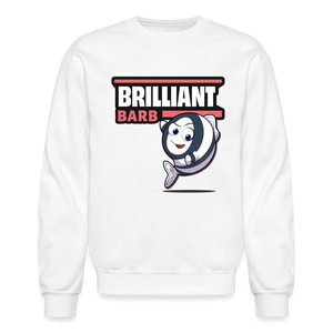 
            
                Load image into Gallery viewer, Brilliant Barb Character Comfort Adult Crewneck Sweatshirt - white
            
        