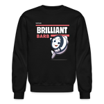 Brilliant Barb Character Comfort Adult Crewneck Sweatshirt - black