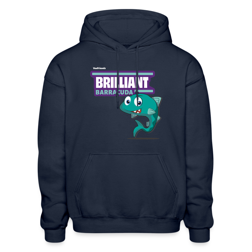 Brilliant Barracuda Character Comfort Adult Hoodie - navy