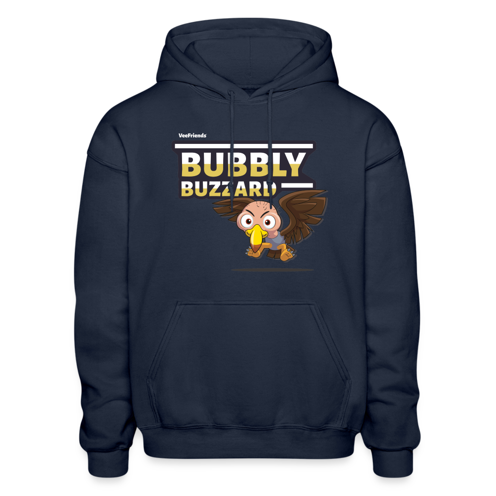 
            
                Load image into Gallery viewer, Bubbly Buzzard Character Comfort Adult Hoodie - navy
            
        