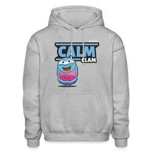 
            
                Load image into Gallery viewer, Calm Clam Character Comfort Adult Hoodie - heather gray
            
        
