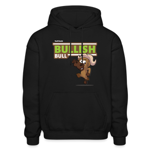 Bullish Bull Character Comfort Adult Hoodie - black