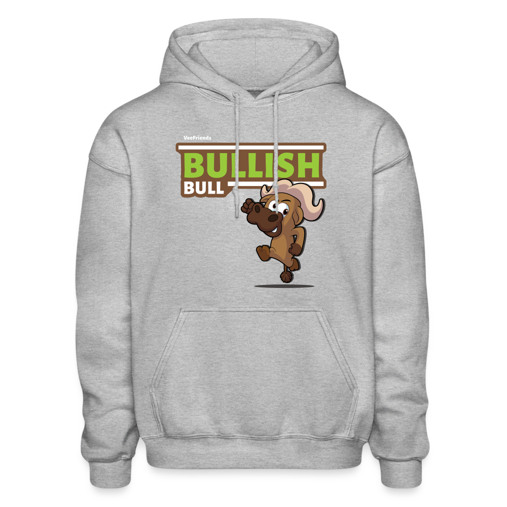 
            
                Load image into Gallery viewer, Bullish Bull Character Comfort Adult Hoodie - heather gray
            
        