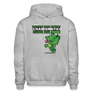 
            
                Load image into Gallery viewer, Charismatic Chameleon Character Comfort Adult Hoodie - heather gray
            
        