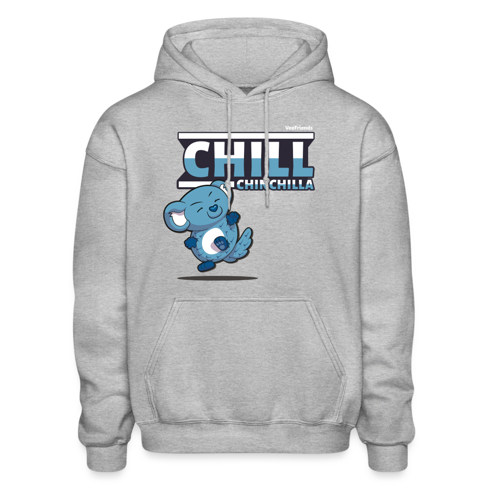 Chill Chinchilla Character Comfort Adult Hoodie - heather gray