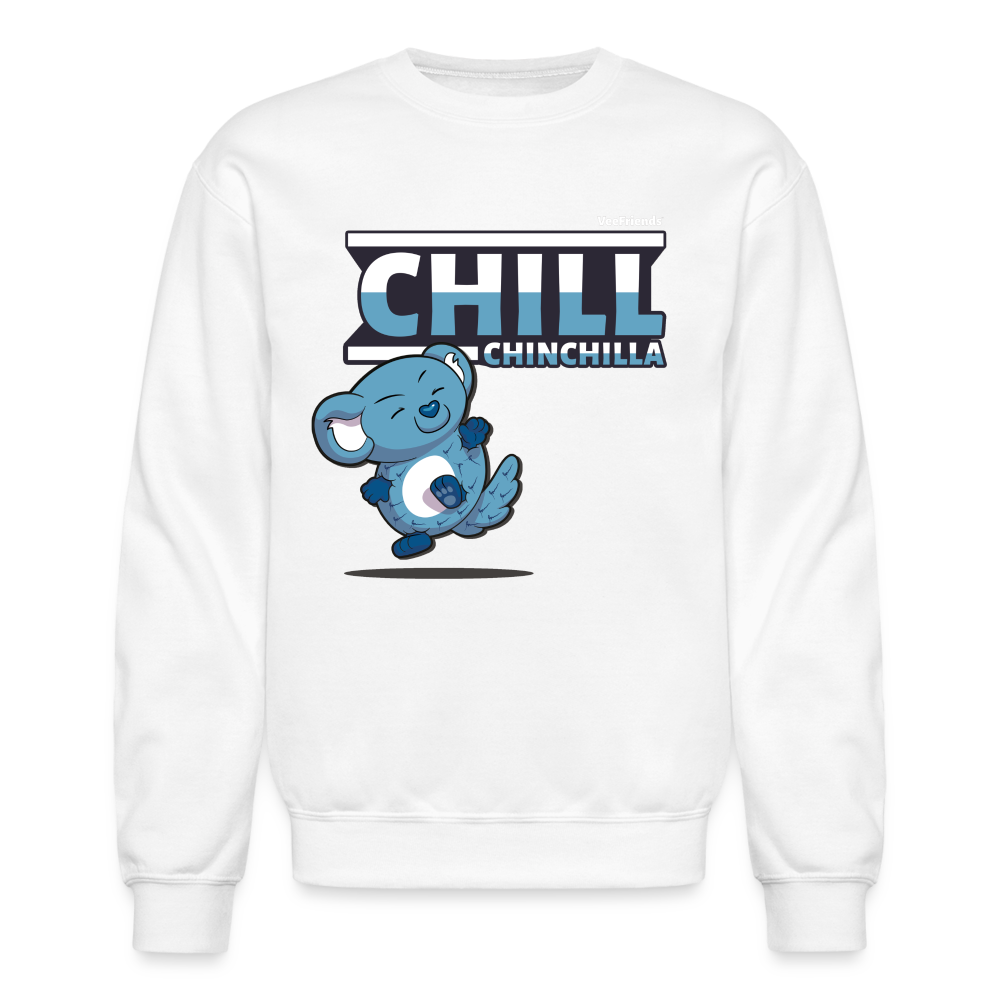 
            
                Load image into Gallery viewer, Chill Chinchilla Character Comfort Adult Crewneck Sweatshirt - white
            
        