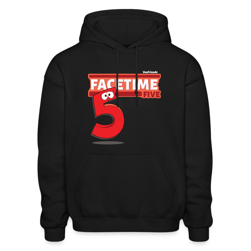 
            
                Load image into Gallery viewer, Facetime Five Character Comfort Adult Hoodie - black
            
        