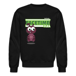 Facetime Flea Character Comfort Adult Crewneck Sweatshirt - black