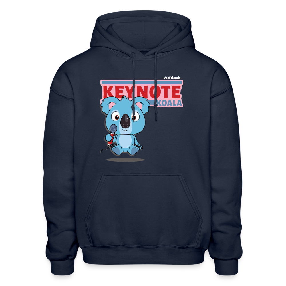 Keynote Koala Character Comfort Adult Hoodie - navy