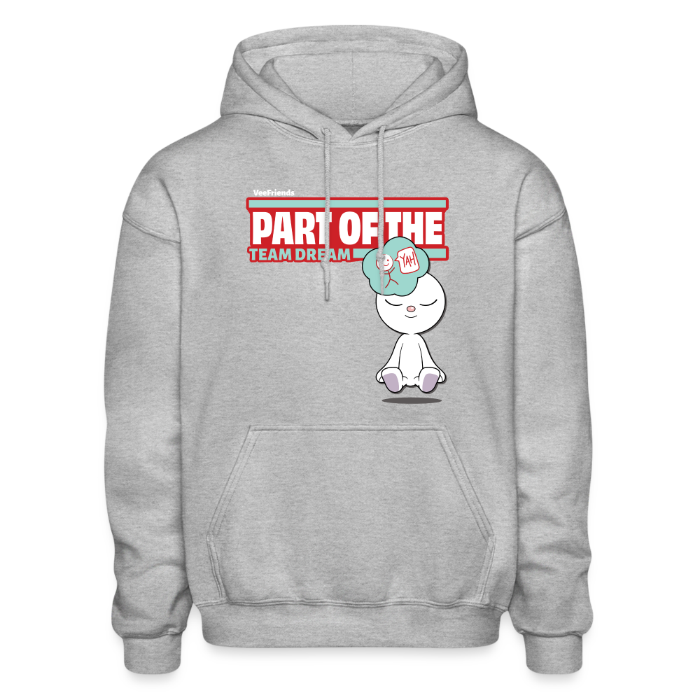 Part Of The Team Dream Character Comfort Adult Hoodie - heather gray