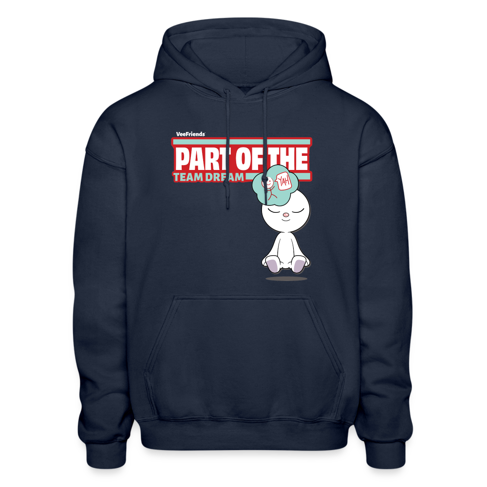 Part Of The Team Dream Character Comfort Adult Hoodie - navy