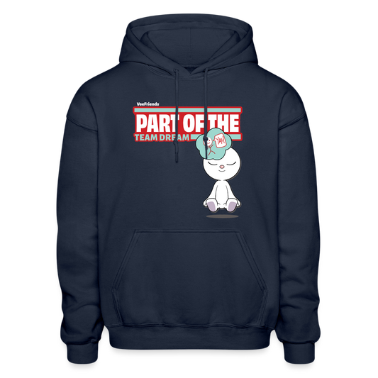 Part Of The Team Dream Character Comfort Adult Hoodie - navy