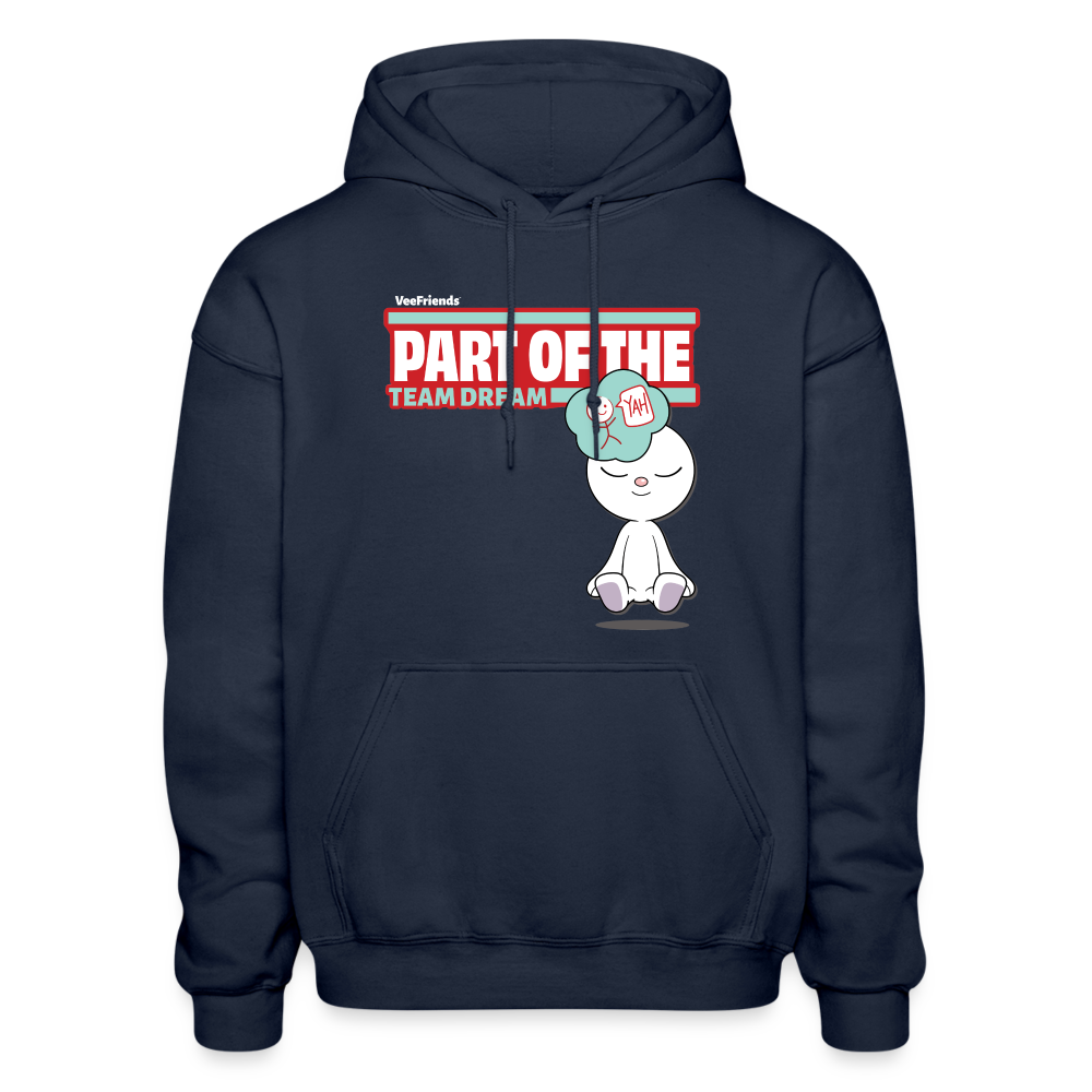 
            
                Load image into Gallery viewer, Part Of The Team Dream Character Comfort Adult Hoodie - navy
            
        