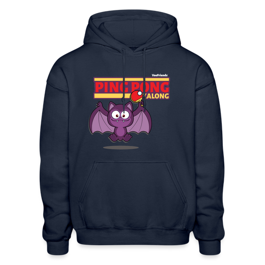 Ping Pong Kalong Character Comfort Adult Hoodie - navy