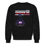 Shadow Me Scorpion Character Comfort Adult Crewneck Sweatshirt - black