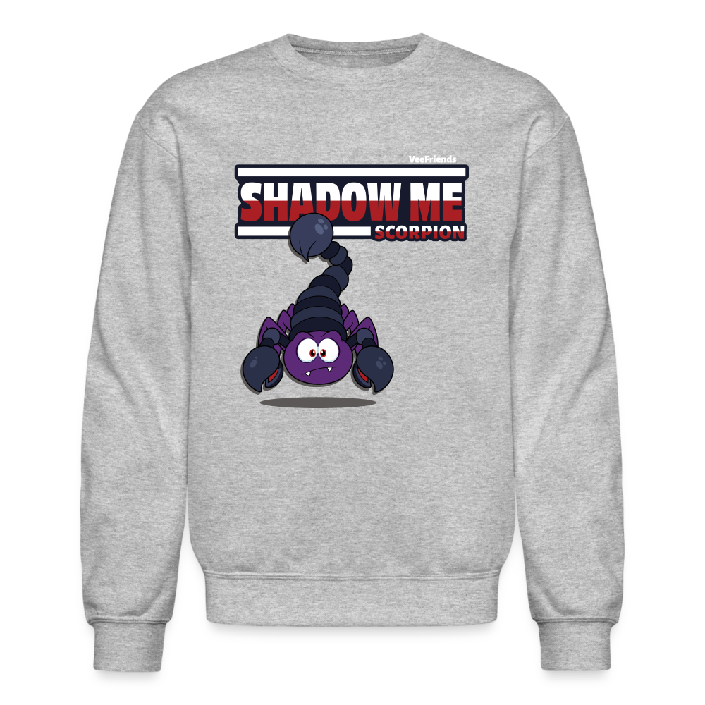 Shadow Me Scorpion Character Comfort Adult Crewneck Sweatshirt - heather gray