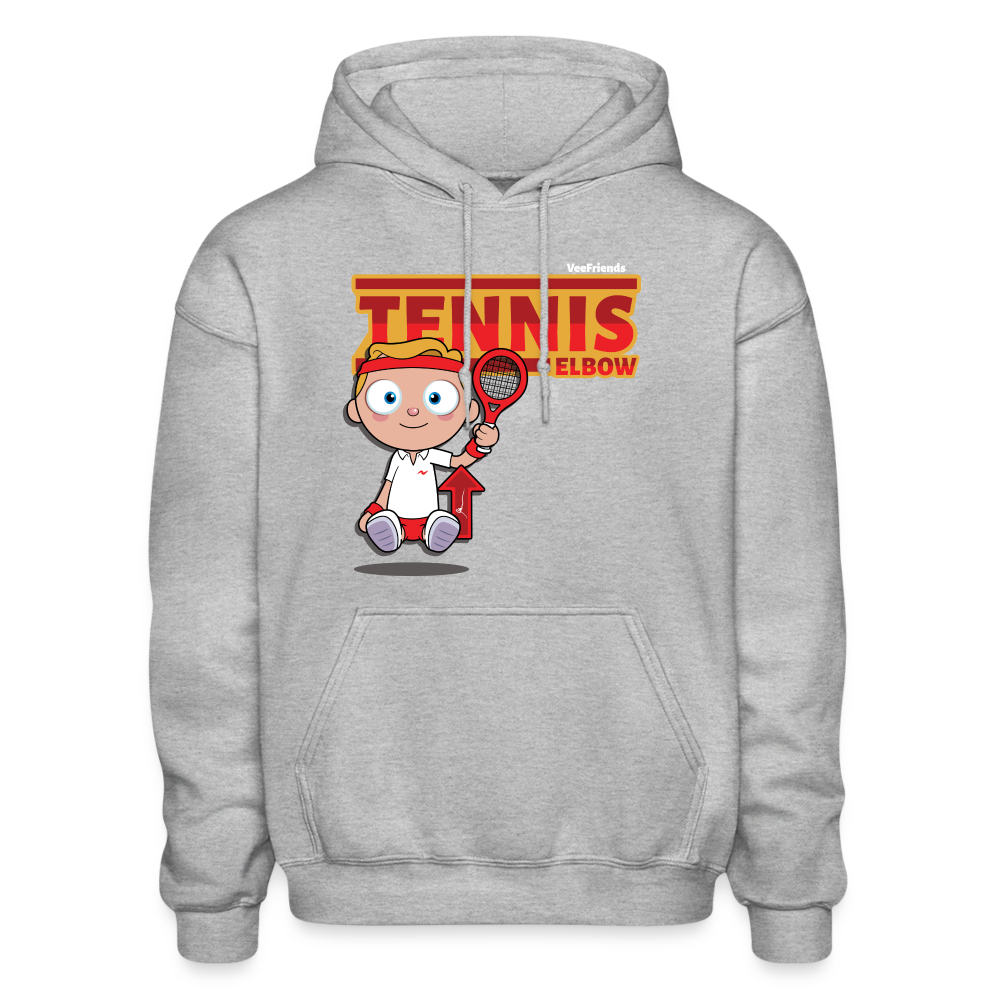 
            
                Load image into Gallery viewer, Tennis Elbow Character Comfort Adult Hoodie - heather gray
            
        