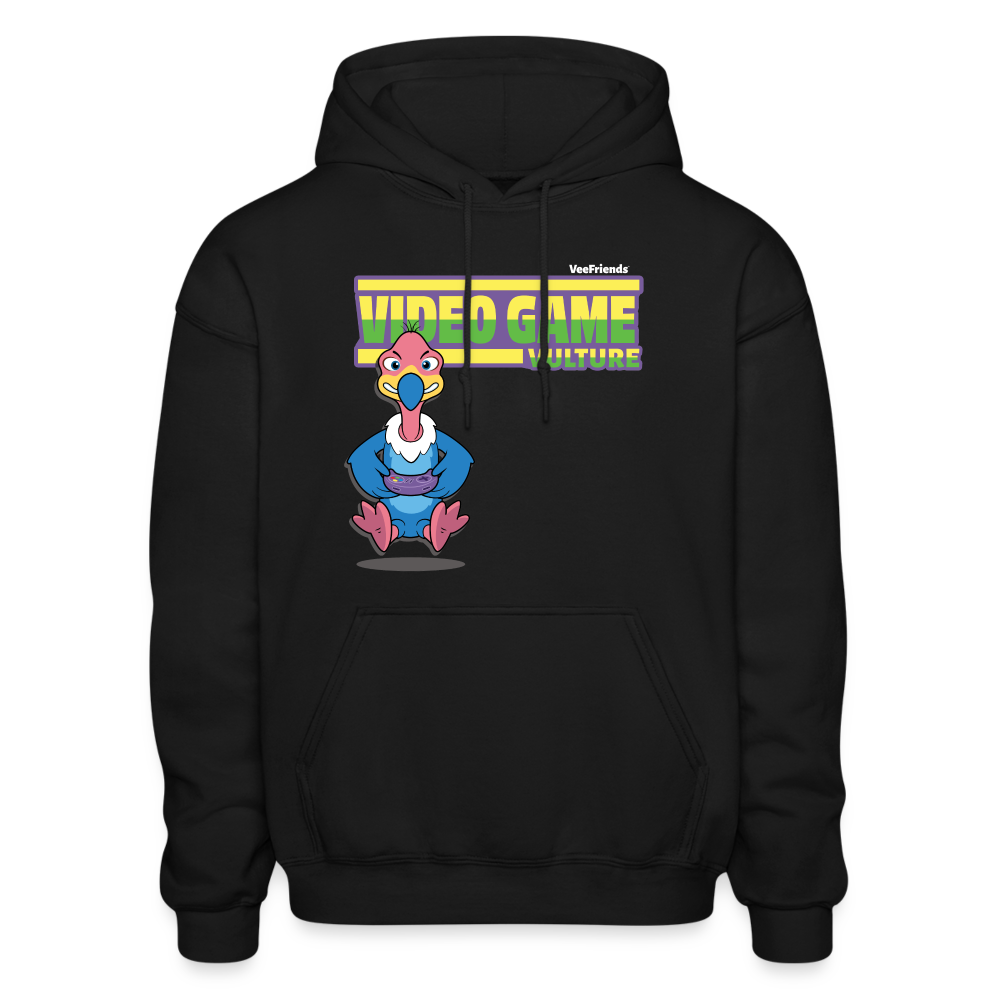 Video Game Vulture Character Comfort Adult Hoodie - black