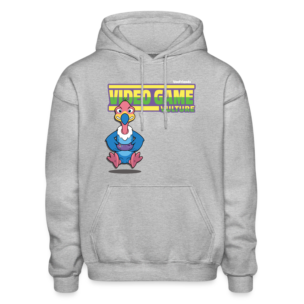 Video Game Vulture Character Comfort Adult Hoodie - heather gray