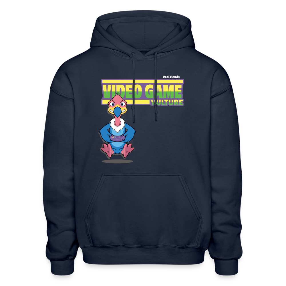 Video Game Vulture Character Comfort Adult Hoodie - navy