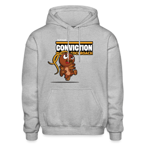Conviction Cockroach Character Comfort Adult Hoodie - heather gray