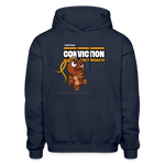 Conviction Cockroach Character Comfort Adult Hoodie - navy