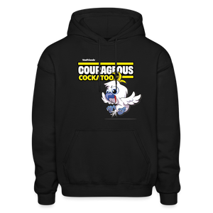 
            
                Load image into Gallery viewer, Courageous Cockatoo Character Comfort Adult Hoodie - black
            
        