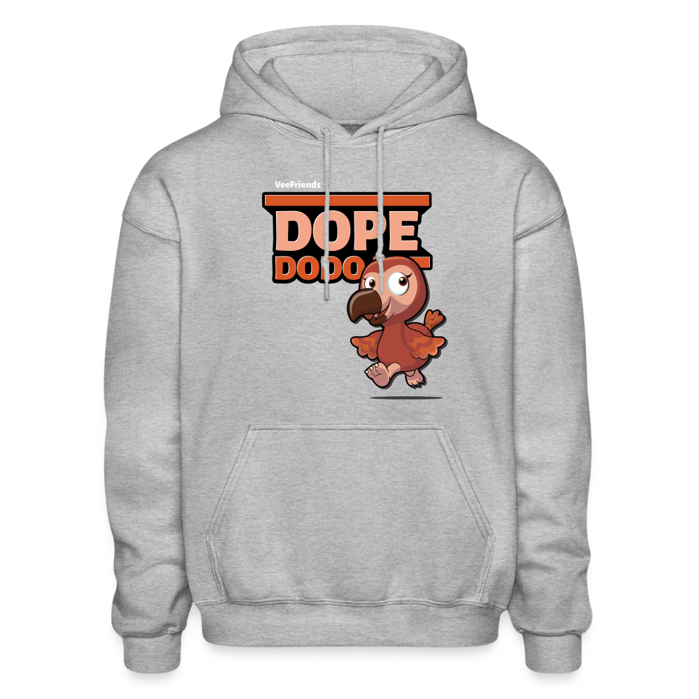 Dope Dodo Character Comfort Adult Hoodie - heather gray