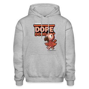 
            
                Load image into Gallery viewer, Dope Dodo Character Comfort Adult Hoodie - heather gray
            
        