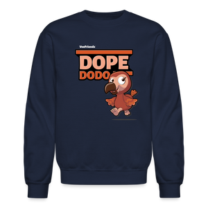 
            
                Load image into Gallery viewer, Dope Dodo Character Comfort Adult Crewneck Sweatshirt - navy
            
        