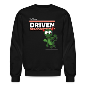 
            
                Load image into Gallery viewer, Driven Dragon Character Comfort Adult Crewneck Sweatshirt - black
            
        