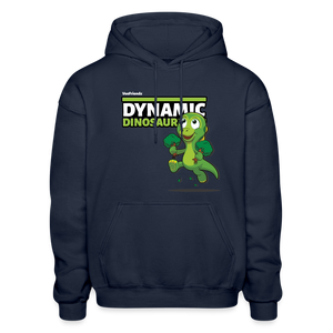 
            
                Load image into Gallery viewer, Dynamic Dinosaur Character Comfort Adult Hoodie - navy
            
        