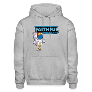 Faithful Pheasant Character Comfort Adult Hoodie - heather gray