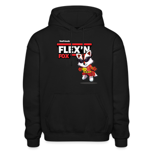 Flex’n Fox Character Comfort Adult Hoodie - black