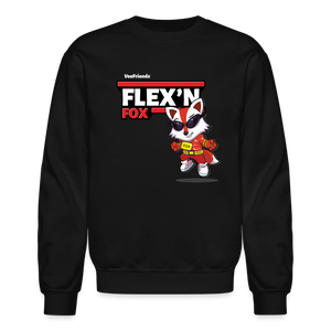 
            
                Load image into Gallery viewer, Flex’n Fox Character Comfort Adult Crewneck Sweatshirt - black
            
        