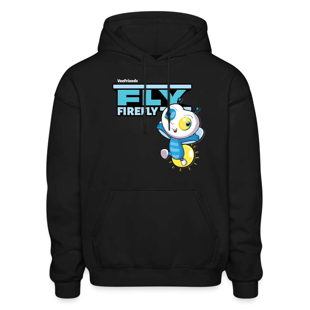 Fly Firefly Character Comfort Adult Hoodie - black