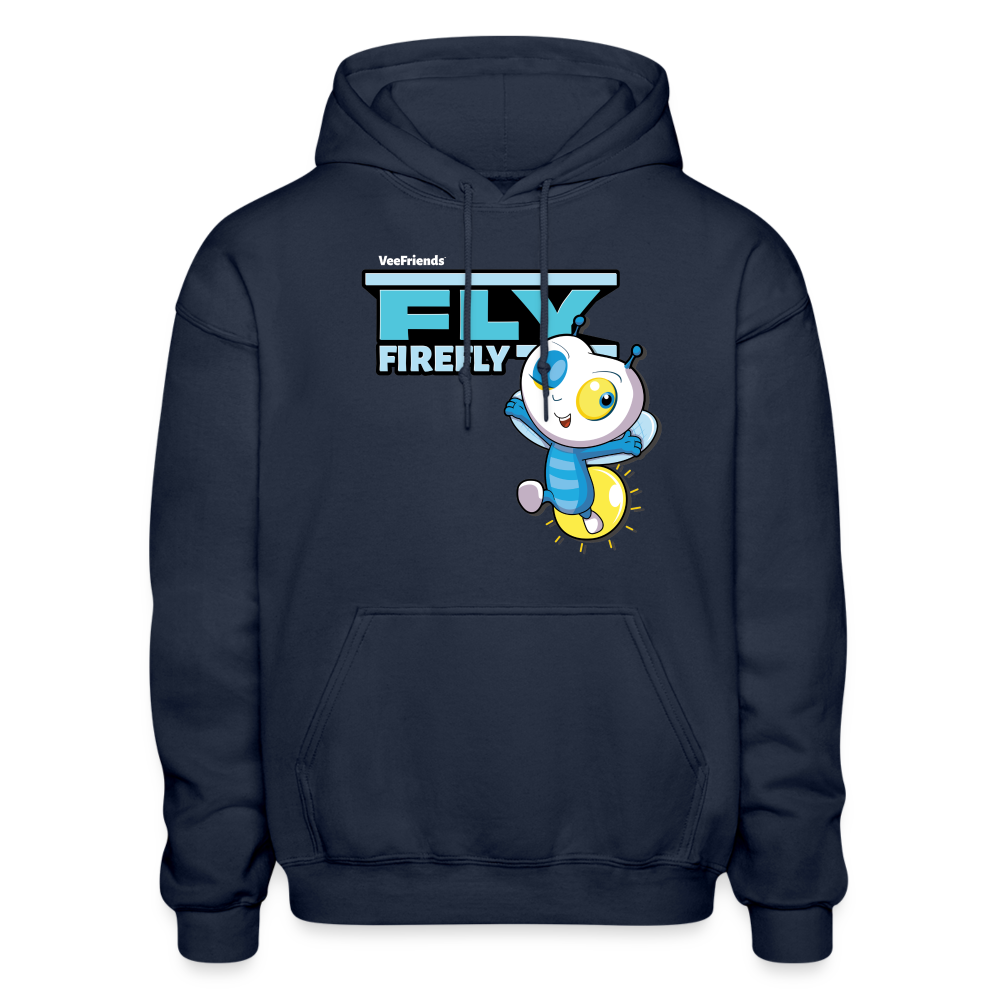 Fly Firefly Character Comfort Adult Hoodie - navy