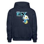 Fly Firefly Character Comfort Adult Hoodie - navy