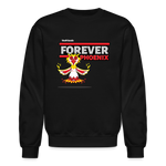 Forever Phoenix Character Comfort Adult Crewneck Sweatshirt - black