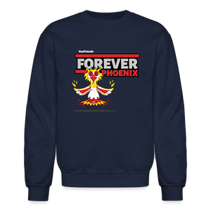 Forever Phoenix Character Comfort Adult Crewneck Sweatshirt - navy