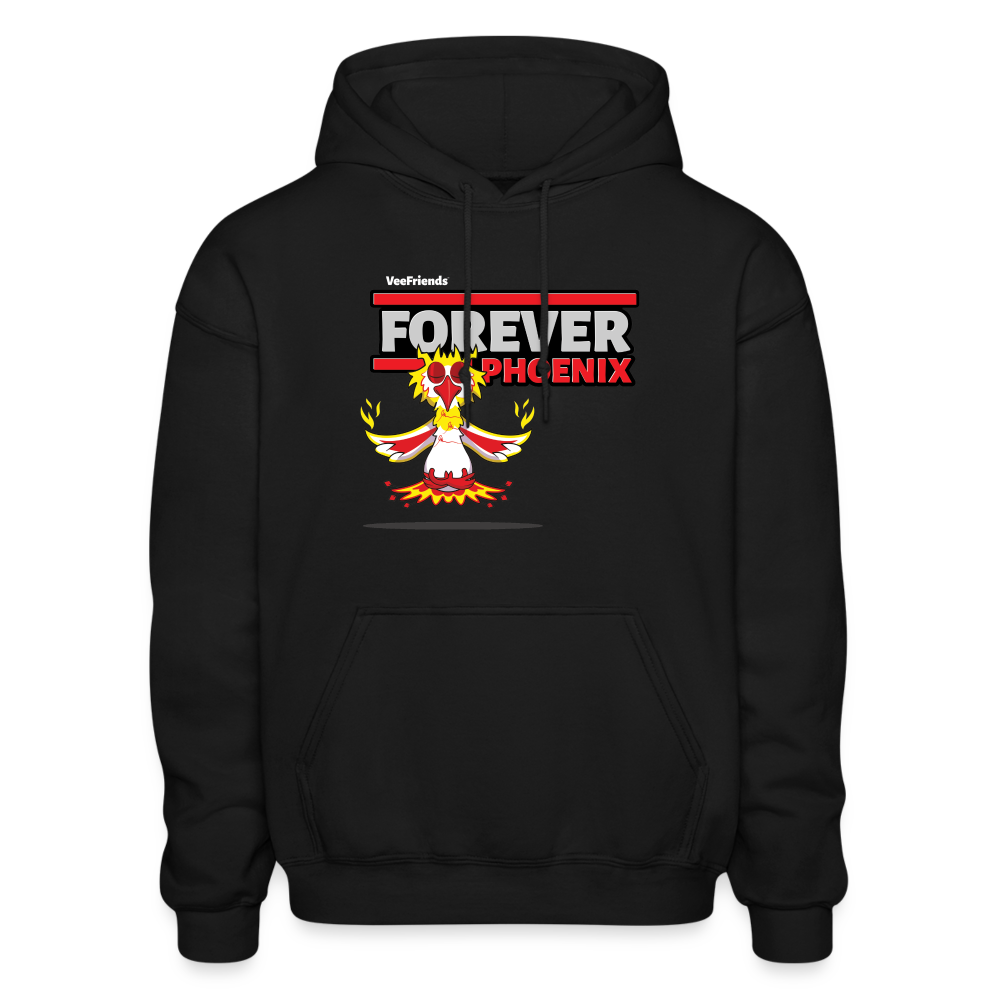 Forever Phoenix Character Comfort Adult Hoodie - black