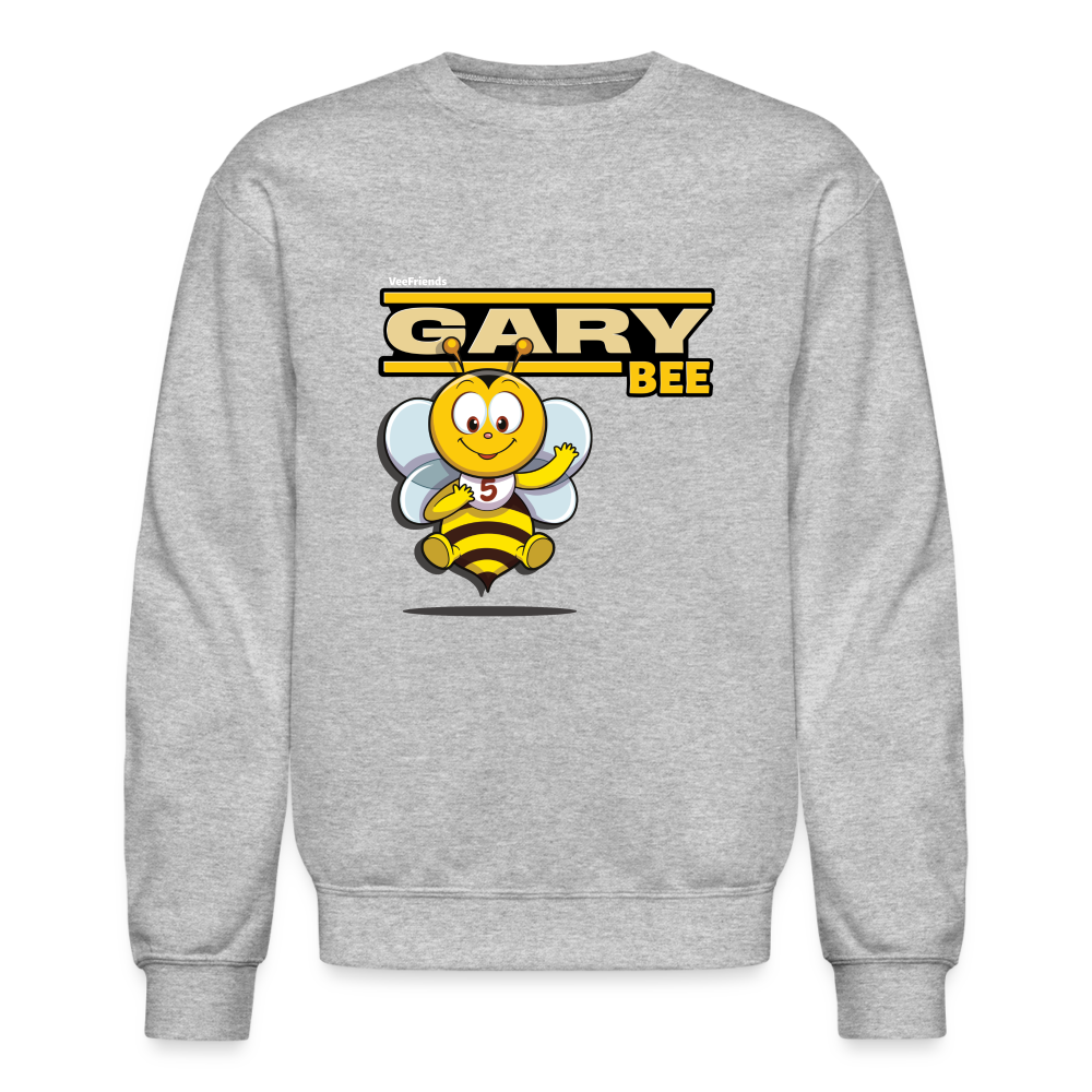 
            
                Load image into Gallery viewer, Gary Bee Character Comfort Adult Crewneck Sweatshirt - heather gray
            
        