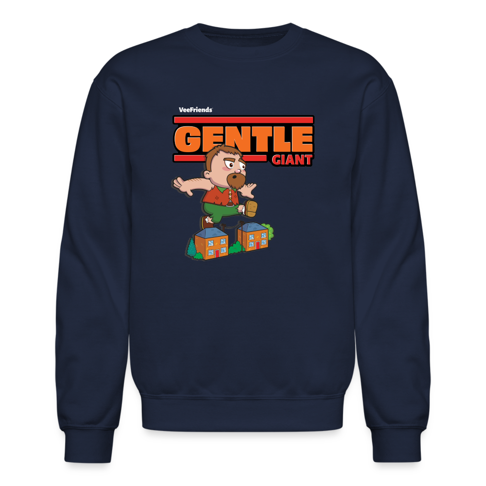 Gentle Giant Character Comfort Adult Crewneck Sweatshirt - navy