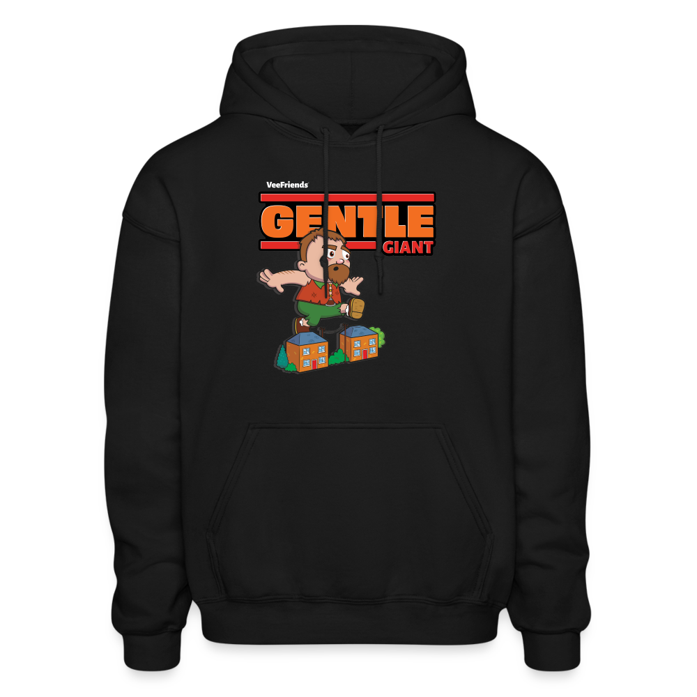 Gentle Giant Character Comfort Adult Hoodie - black