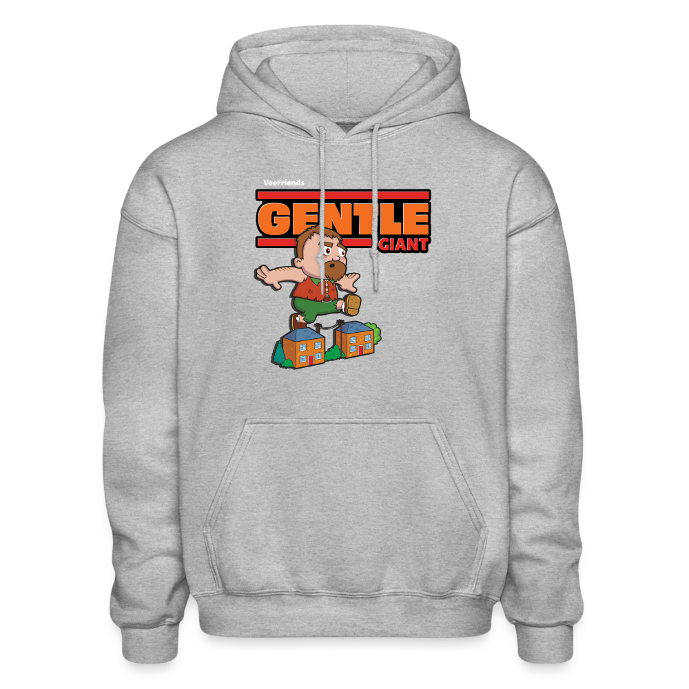 Gentle Giant Character Comfort Adult Hoodie - heather gray