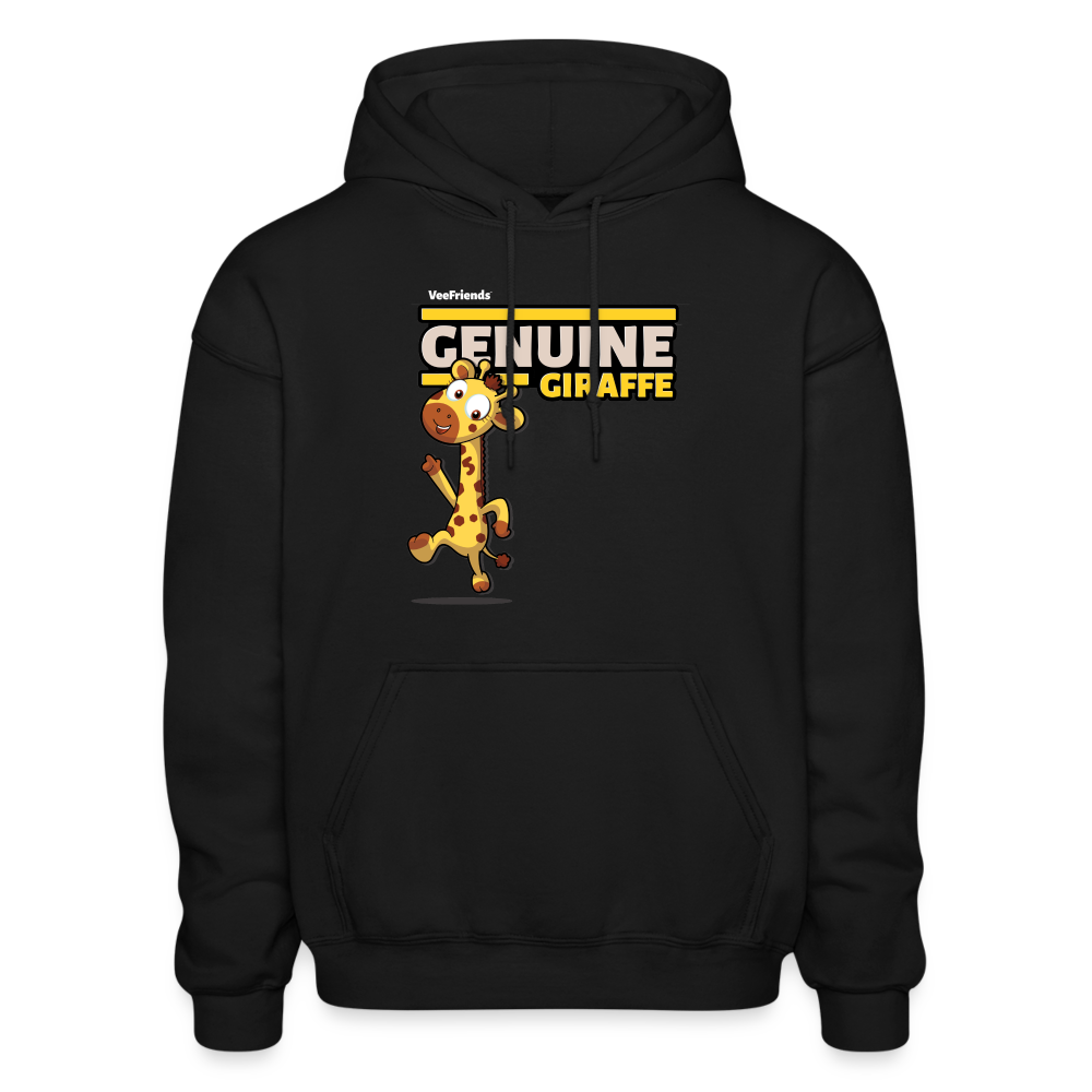 Genuine Giraffe Character Comfort Adult Hoodie - black